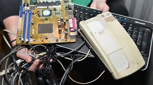 78 tonnes de produits électroniques détournées des sites d’enfouissement